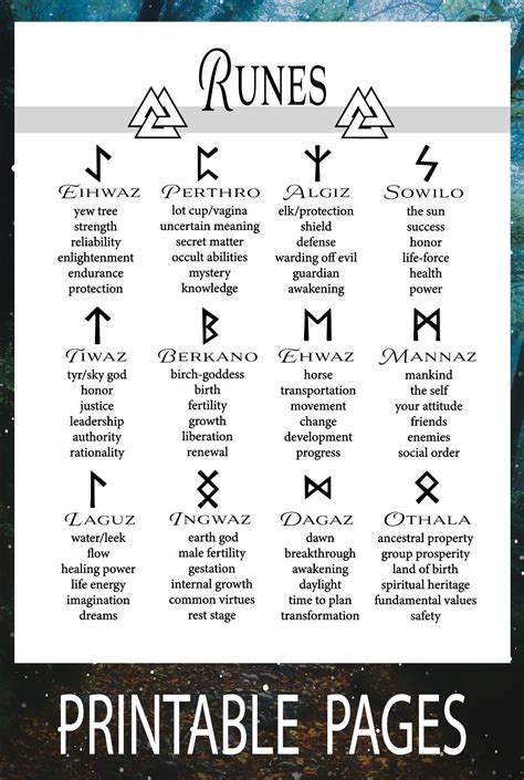Tapping into Ancient Magic: Sorcery Rune Meanings Explored